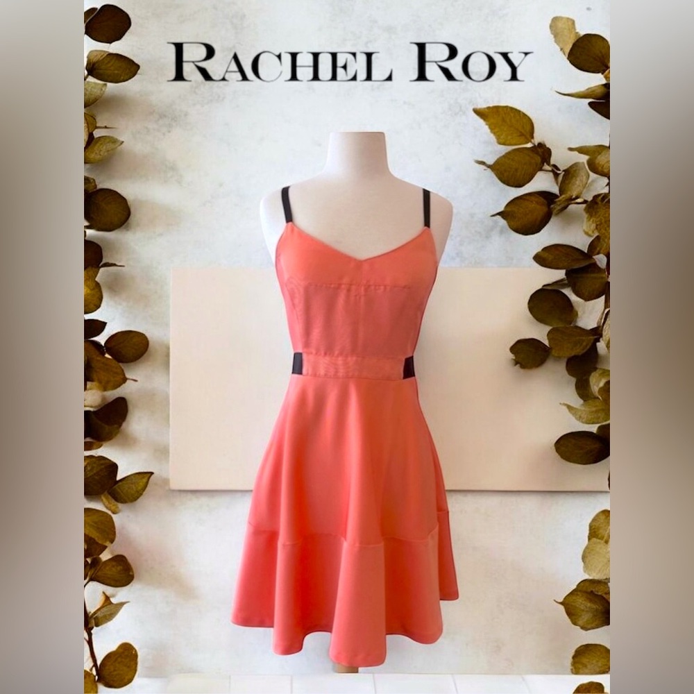 RACHEL Rachel Roy Peach Mini Dress
